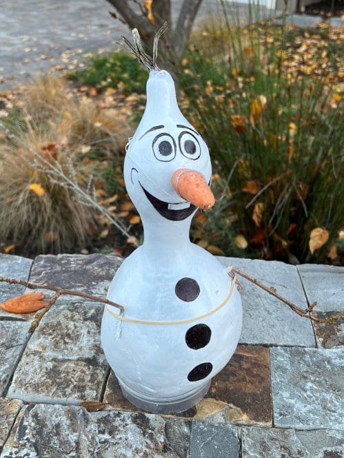 Snow Pumpkin Olaf
