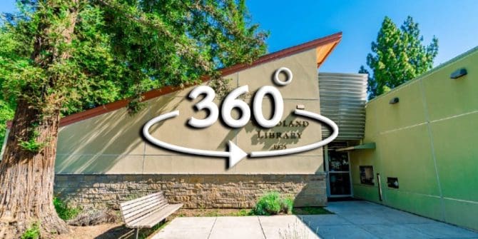 Woodland Library 360 degrees